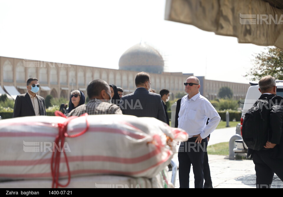 سفر رئیس مجلس ملی سوئیس به اصفهان