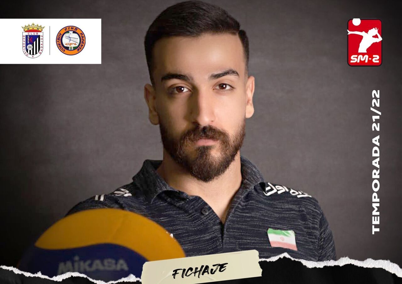 Two Iranian volleyball players join Spanish club