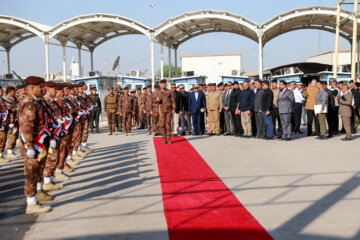 Iran, Iraq interior ministers visit shared border point