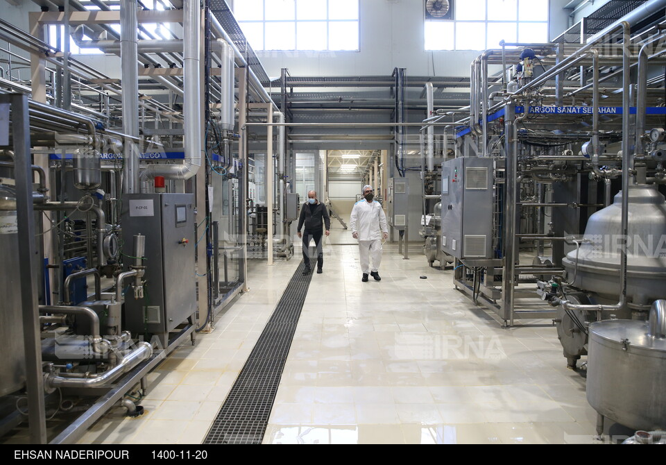 افتتاح کارخانه تولید شیرخشک و کره در پیشوا
