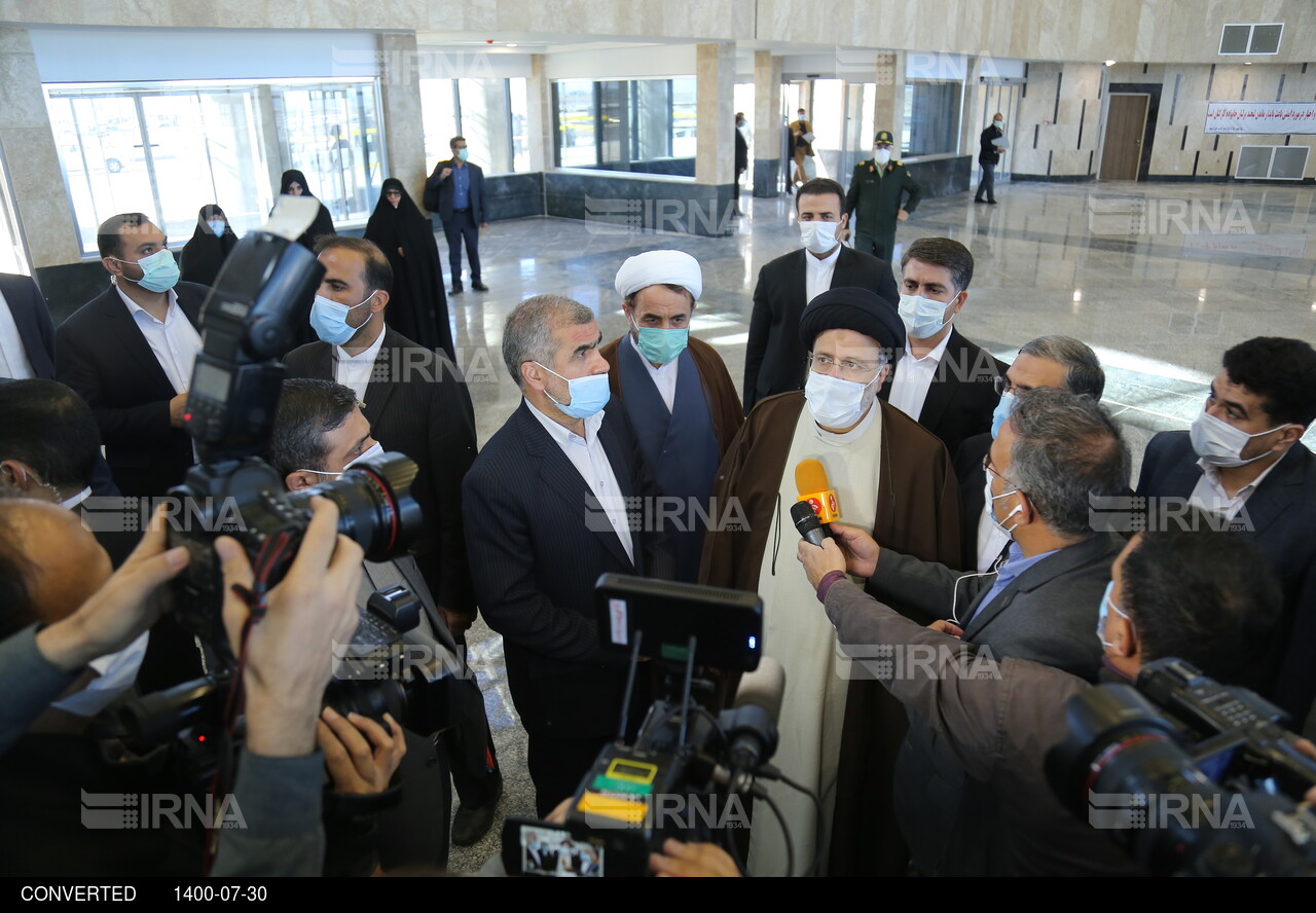 سفر رئیس جمهوری به استان اردبیل - بازدید رییس جمهوری از پروژه راه آهن اردبیل - میانه
