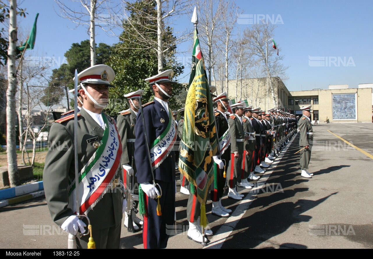 مراسم فارغ التحصیلی دانشکده فرماندهی و ستاد ارتش