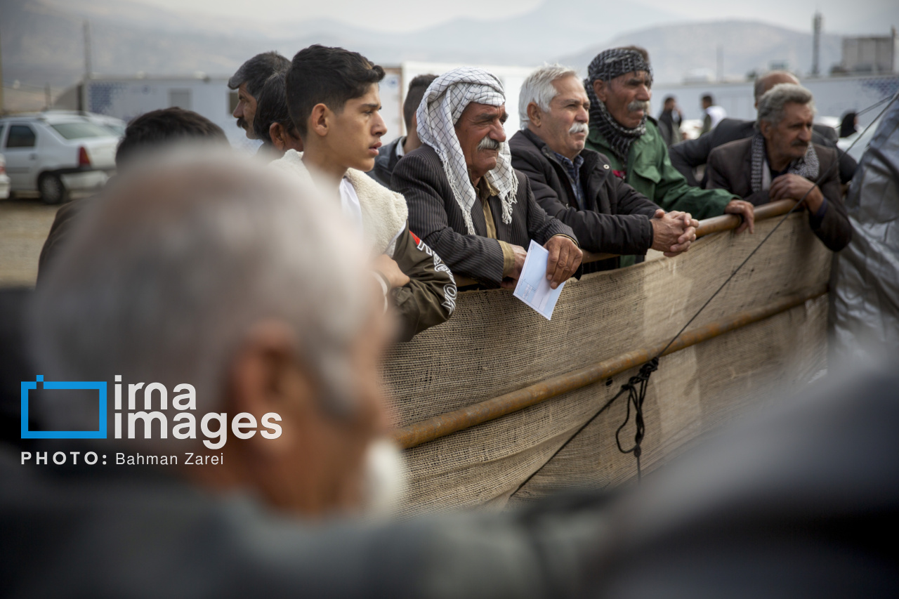 بیمارستان سیار برکت در دالاهو کرمانشاه