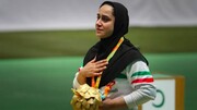 Sareh Javanmardi wins gold at World Shooting Para Sport World Cup