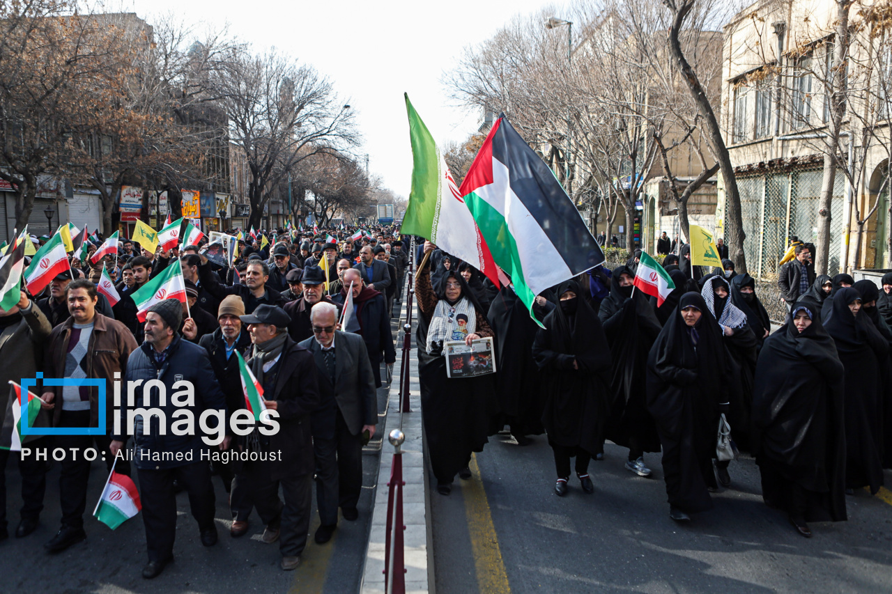 راهپیمایی «جمعه نصر» در تبریز