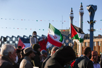 9 Day : cérémonie de commémoration place Imam Hossein (P) de Téhéran