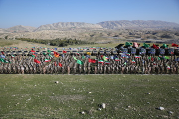 Ejercicio militar Payambar-e Azam 19 en el oeste de Irán