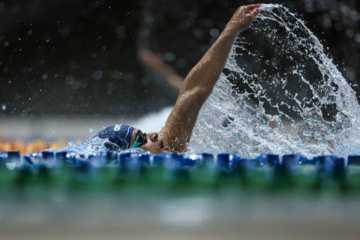 Des compétitions de natation à Téhéran 