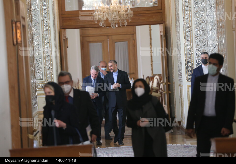 دیدار وزیران امور خارجه ایران و فنلاند