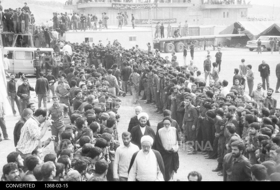 وداع مردم با بنیانگذار انقلاب حضرت امام خمینی(ره) در مصلای بزرگ تهران