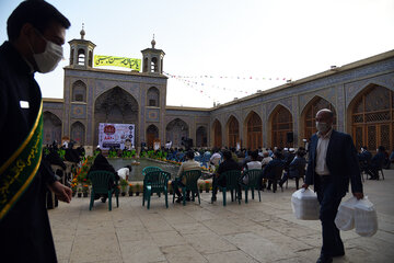 جشن همدلی در مسجد نصیرالملک  شیراز