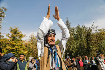 حریره اجرایی در بخش آئینی جشنواره تئاتر مریوان