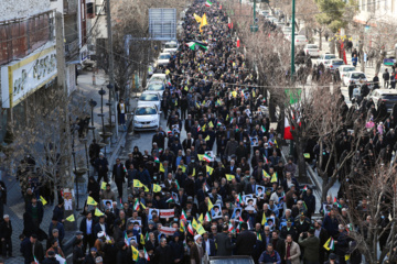 Accord de cessez-le-feu à Gaza : manifestation du « Vendredi de victoire » à Hamedan à l’ouest de l’Iran