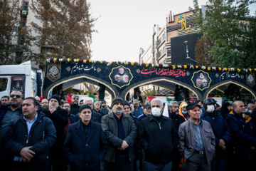 Funeral por mártires desconocidos en Teherán