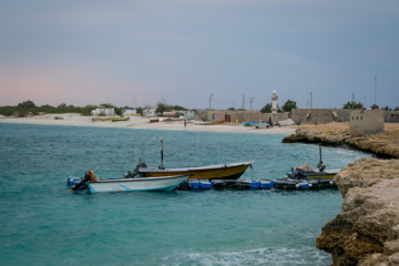 L'île de Hendourabi est une île iranienne du golfe Persique dans le sud du pays 