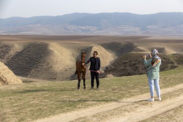 پانزدهمین جشنواره ملی زیبایی اسب ترکمن در صوفیان