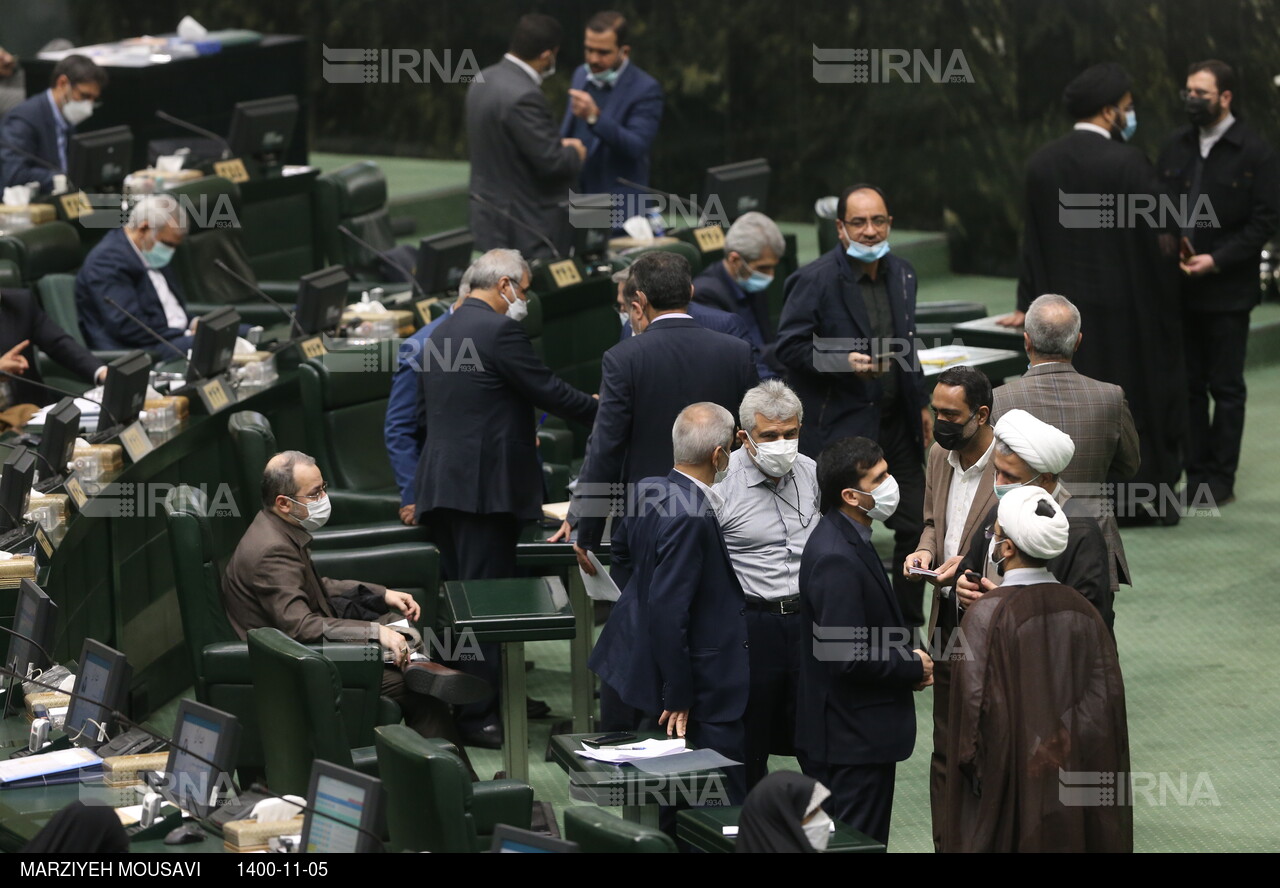 جلسه علنی مجلس شورای اسلامی  5 بهمن 1400