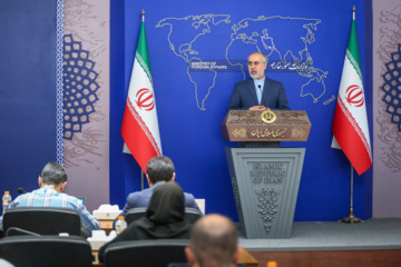 Weekly press conference of Iran's foreign ministry spokesman