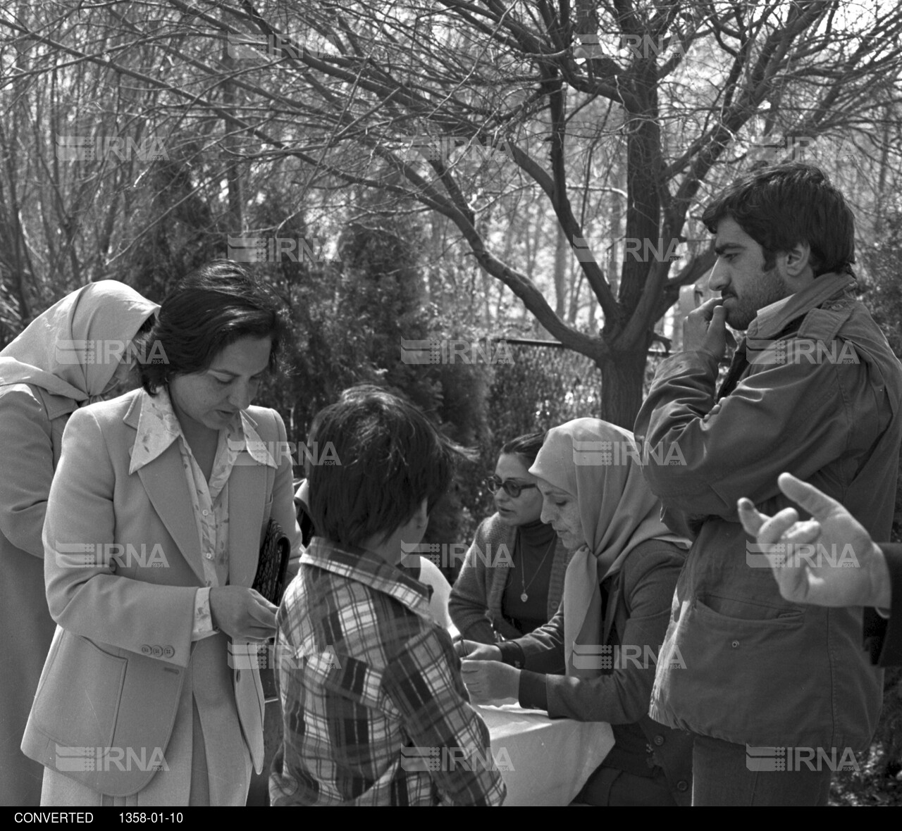 حضور مردم در رفراندوم جمهوری اسلامی - حوزه های رای گیری در تهران