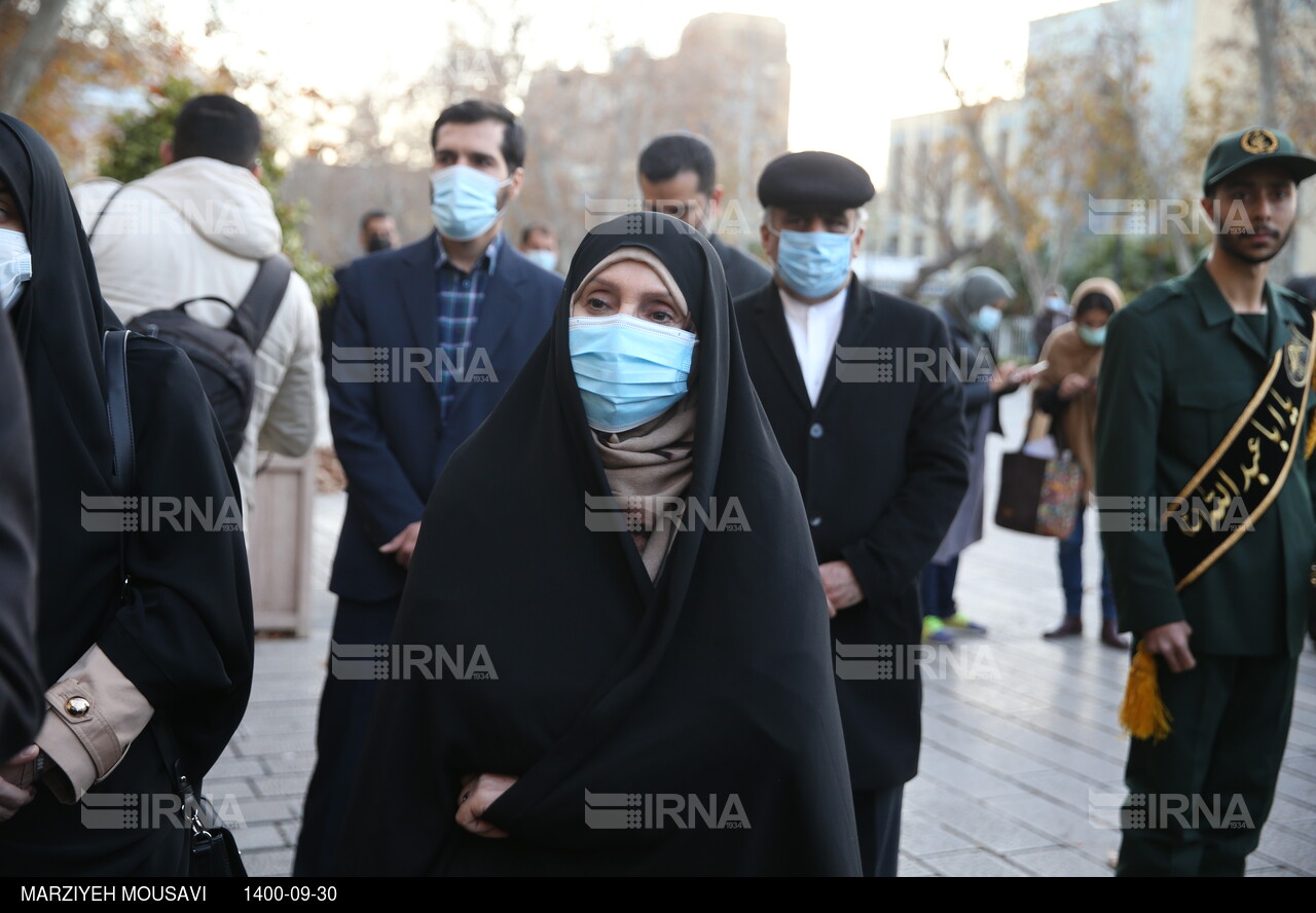 تشییع پیکر شهید حسن ایرلو سفیر ایران در یمن