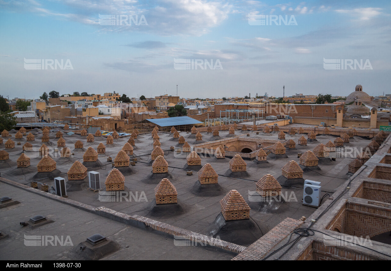 دیدنیهای ایران - کاروان سرای سعد السلطنه قزوین