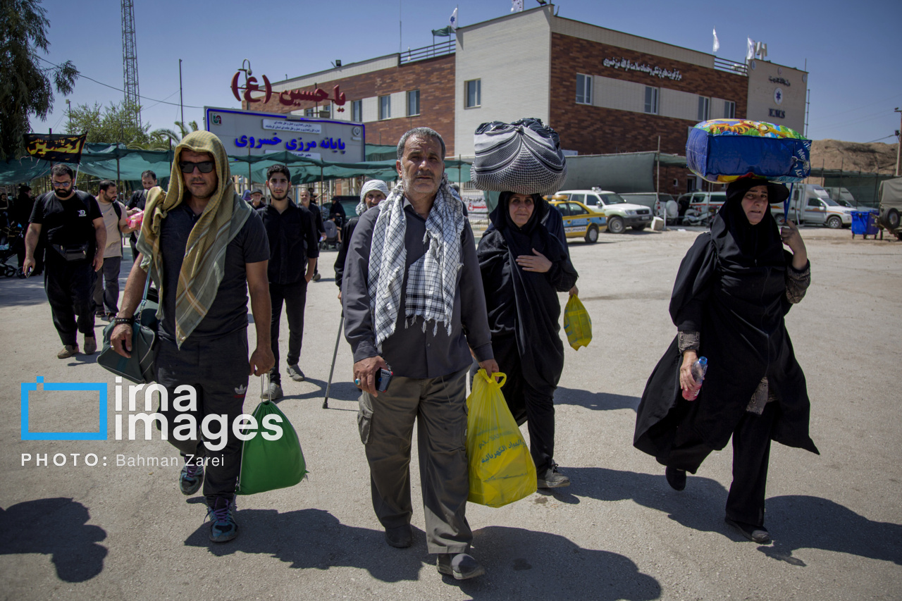 بازدید وزیر کشور از مرز خسروی