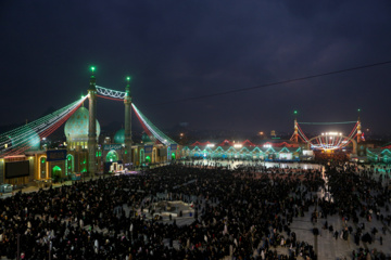 مسجد جمکران در شب ولادت حضرت قائم (عج)