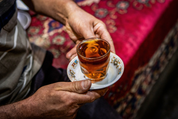 La casa de té Mozafariye en Tabriz 