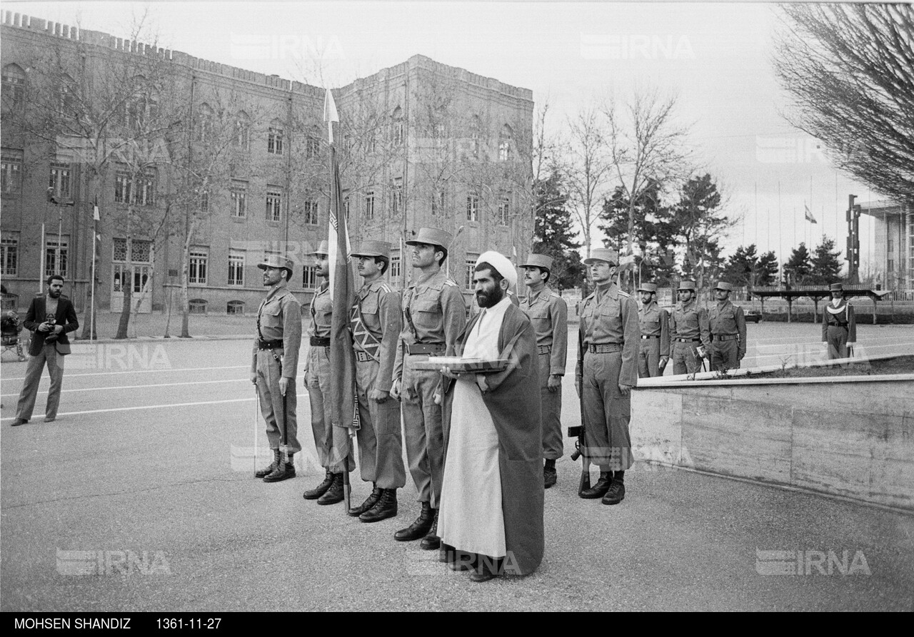 مراسم جشن فارغ التحصیلی دانشجویان نیروی زمینی دانشکده افسری