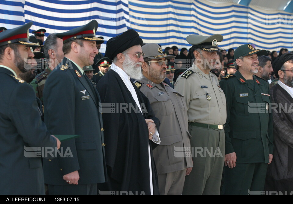 مراسم جشن فارغ التحصیلی و اعطای سردوشی دانشجویان دانشگاه علوم انتظامی