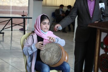 آیین افتتاح حقوق کودک در سمنان