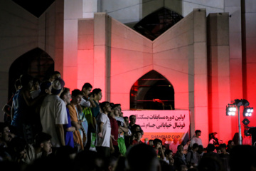 Street football and basketball competitions held in Tabriz