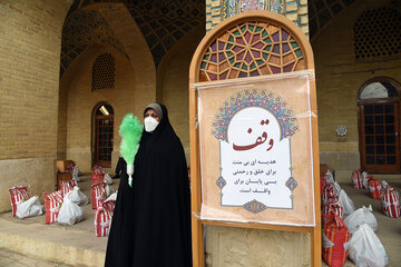 جشن همدلی در مسجد نصیرالملک  شیراز