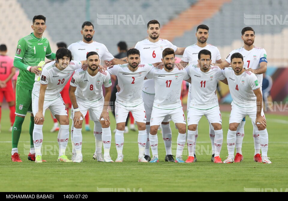دیدار تیم‌های فوتبال ایران و کره جنوبی