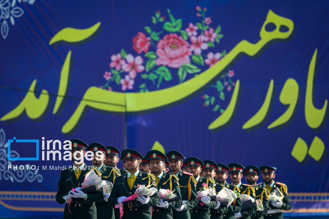 مراسم دانش‌آموختگی دانشگاه علوم انتظامی