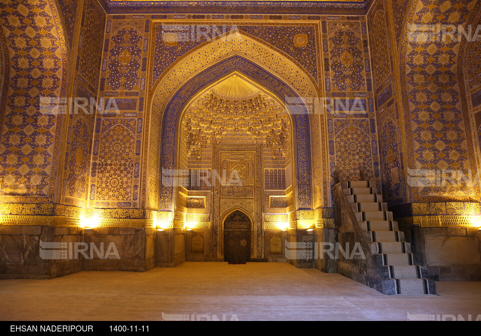 بازدید جهانگیری از شهر سمرقند