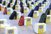 ۵۰۰ بسته لوازم التحریر بین دانش‌آموزان نیازمند کردستانی توزیع شد