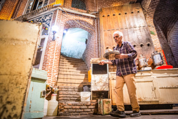 La casa de té Mozafariye en Tabriz 