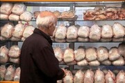 عرضه گوشت مرغ در بازار همچنان زیر نرخ مصوب است