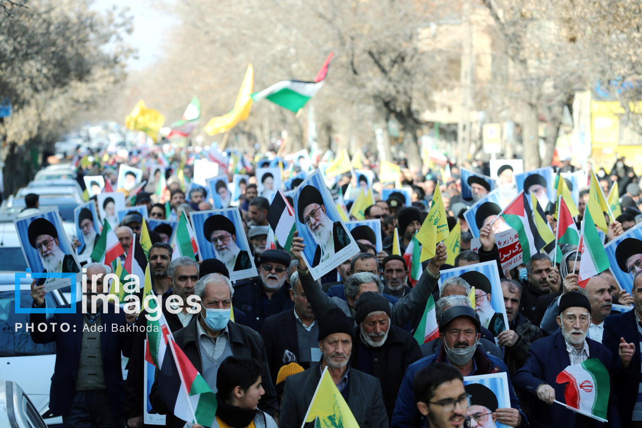 راهپیمایی «جمعه نصر» در همدان