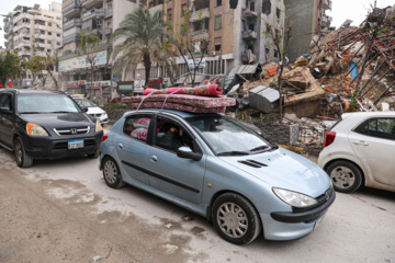 Des milliers de Libanais déplacés sur la route du retour après l'annonce du cessez-le-feu