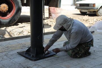 بازسازی خیابان امام سمنان