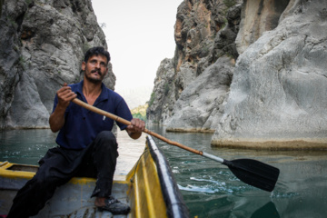 Estrecho Chitabe en el suroeste de Irán