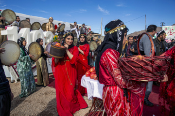 جشنواره شکرانه محصول انار شهرستان پاوه