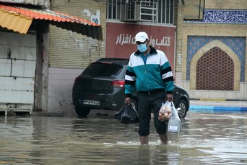 آبگرفتگی معابر سربندر