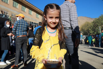 جشنواره آلو و پخت غذاهای محلی روستای حیدره قاضی خانی