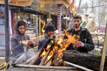 بارش برف در تهران