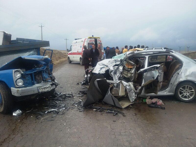 ۱۵۶ نفر در تصادفات جاده‌ای استان اردبیل جان باخته‌اند