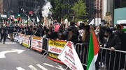 حمایت از مقاومت فلسطین در نیویورک