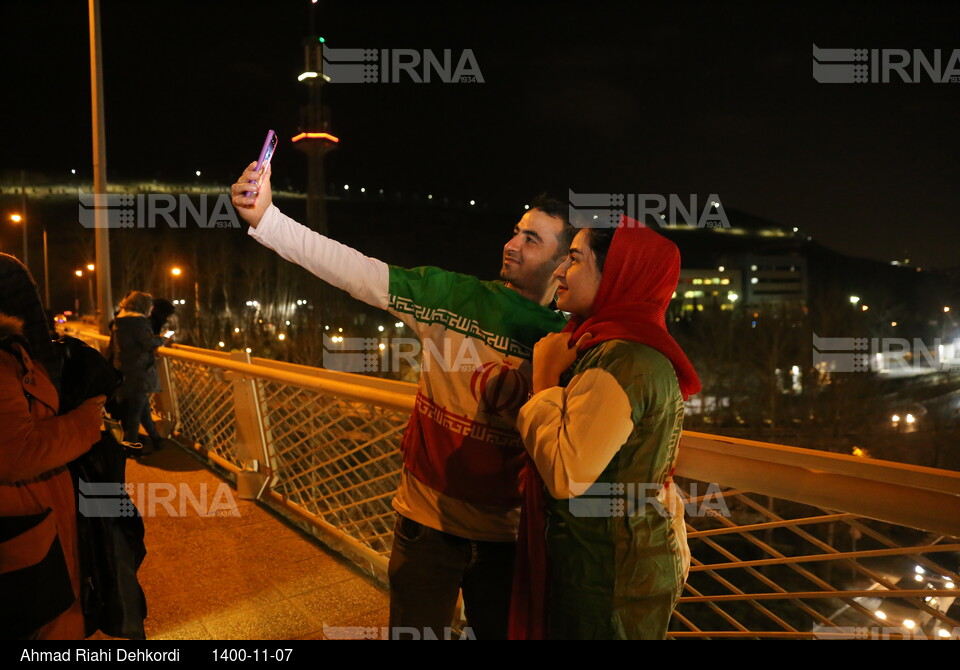 شادی مردم شیراز پس از صعود ایران به جام جهانی قطر